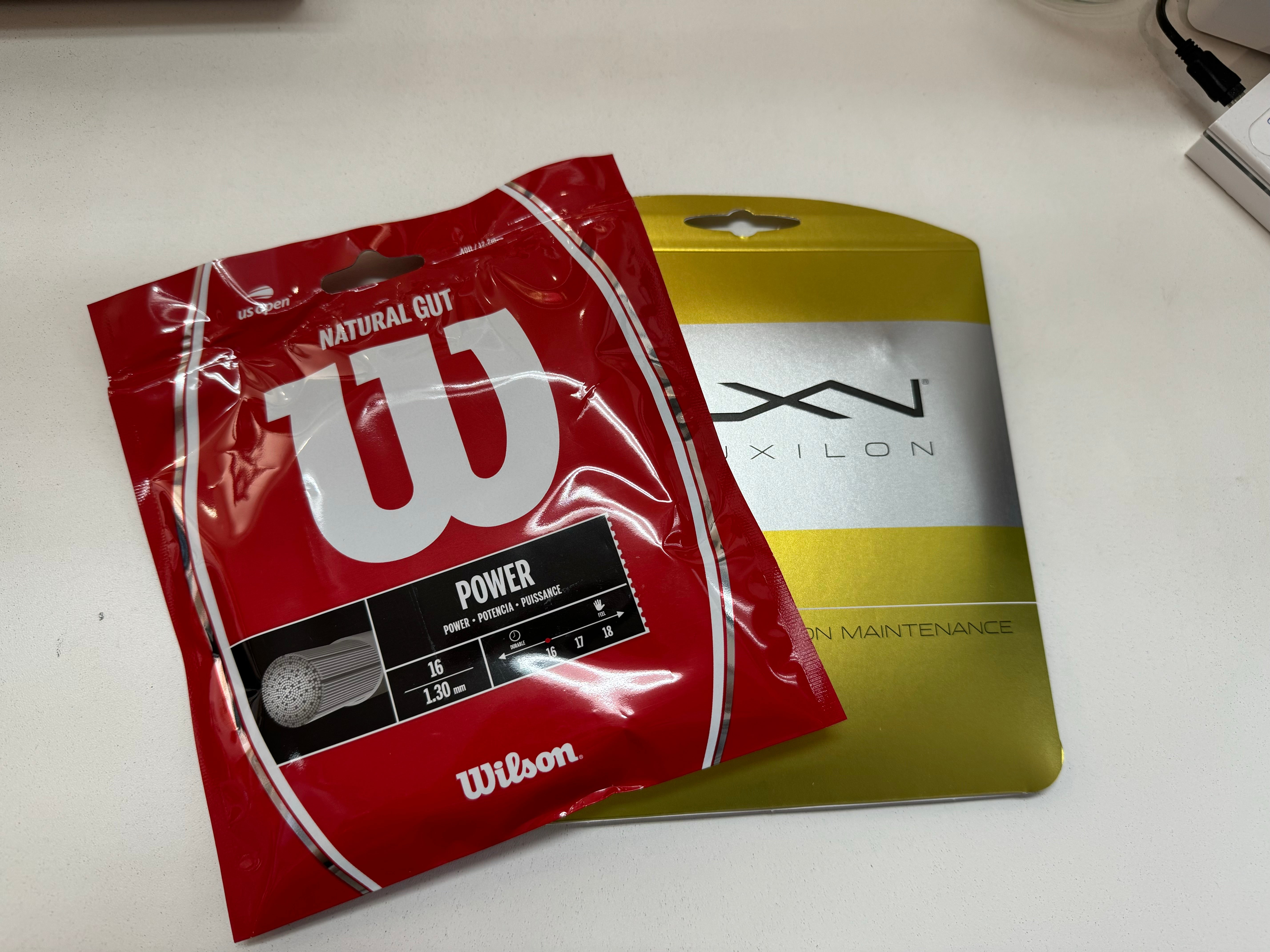 ルキシロン&ウィルソンナチュラルガット ハイブリッドセット