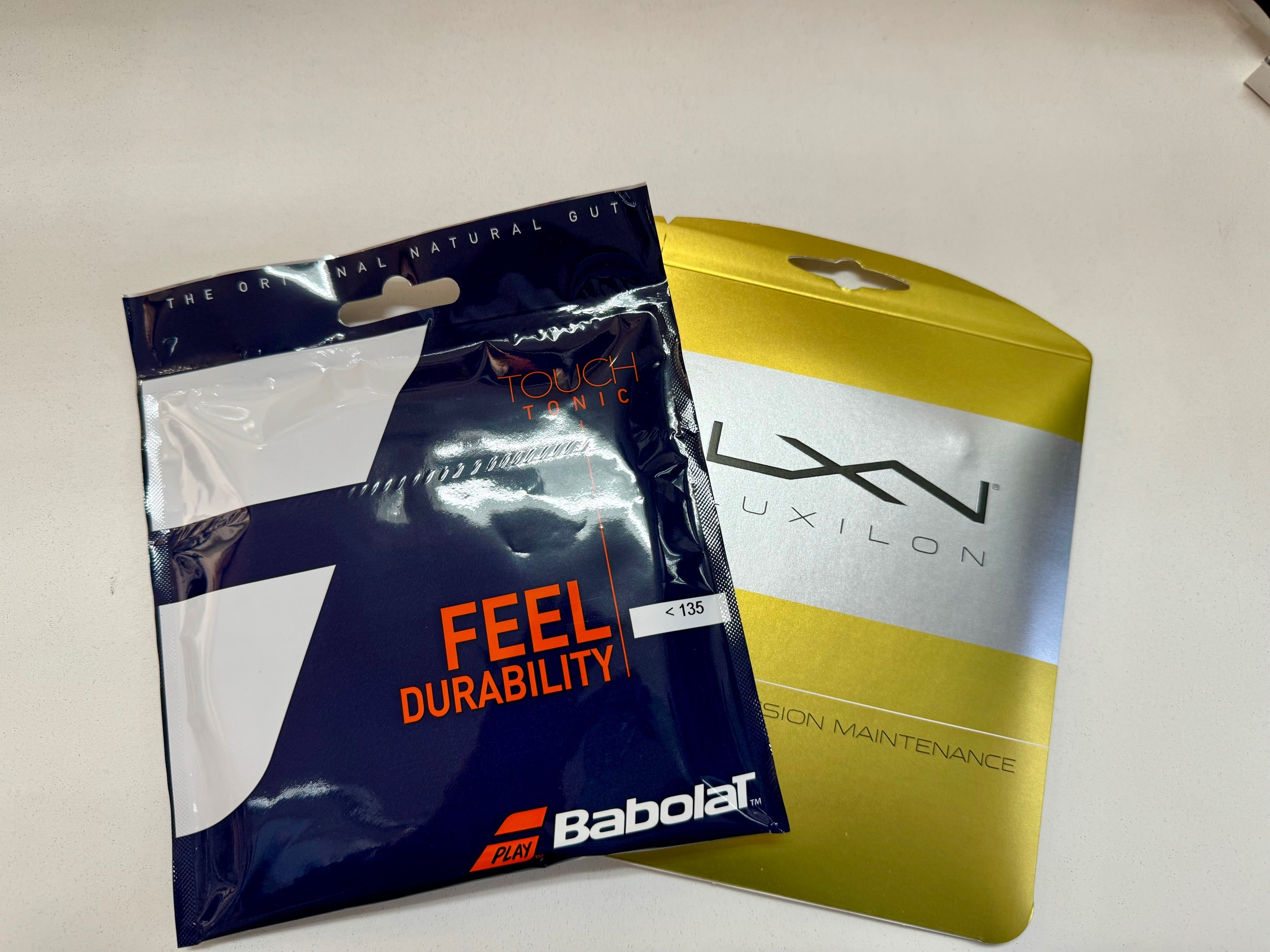 BABOLATタッチトニック&ルキシロンのハイブリッドセット
